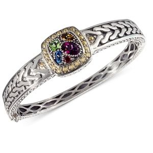 Balissima by EFFY, Multistone Square Bangle (1-5/8 ct. t.w.)